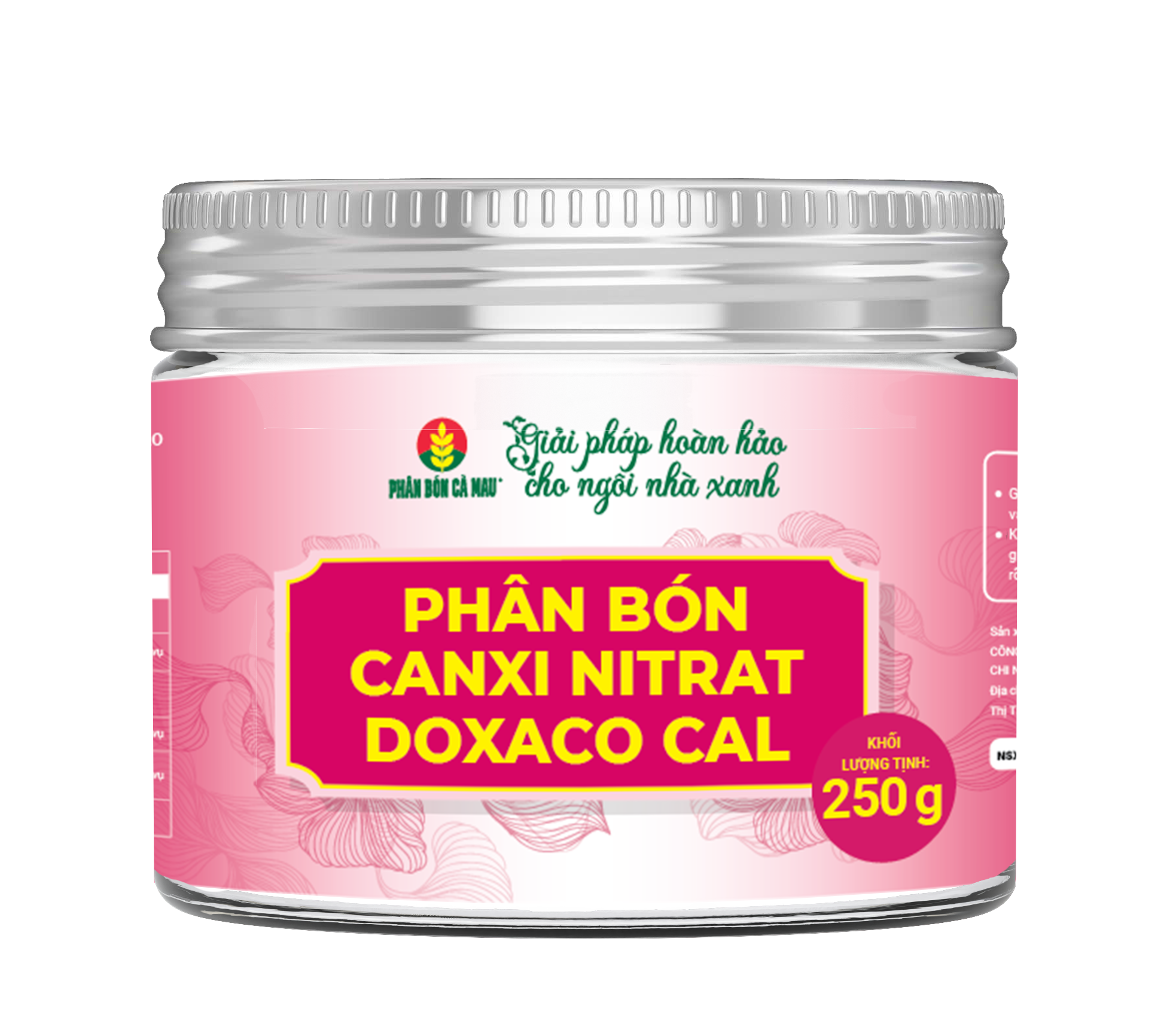 [Cửa hàng NNĐT] Phân bón Canxi Nitrat DOXACO CAL - Cây khỏe, cành chắc, chống nứt trái (100g, 250g) 100g