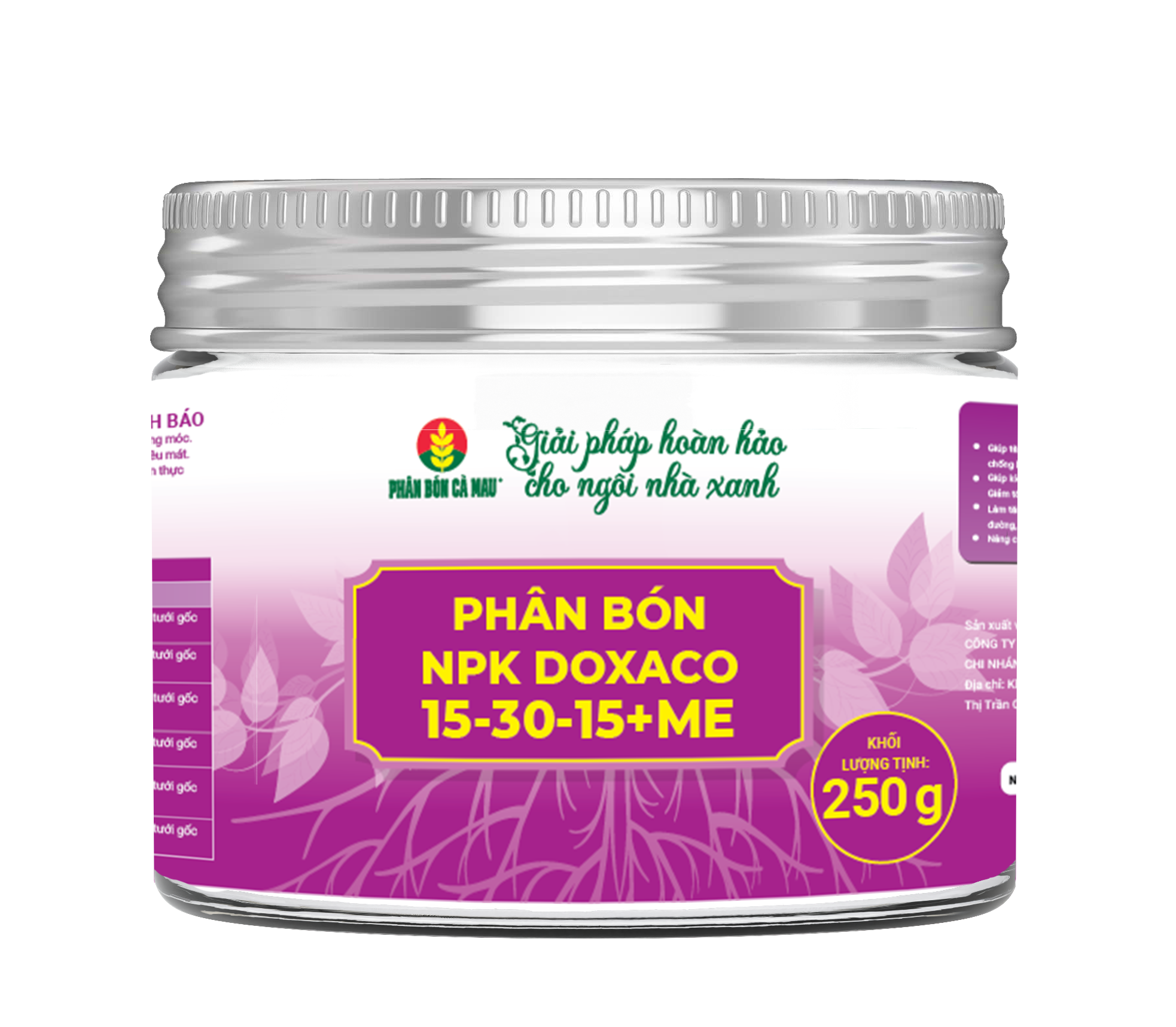 [Cửa hàng NNĐT] Phân bón NPK DOXACO 15-30-15- Phù hợp nhiều loại cây trồng và giai đoạn sinh trưởng (100g, 250g) 100g