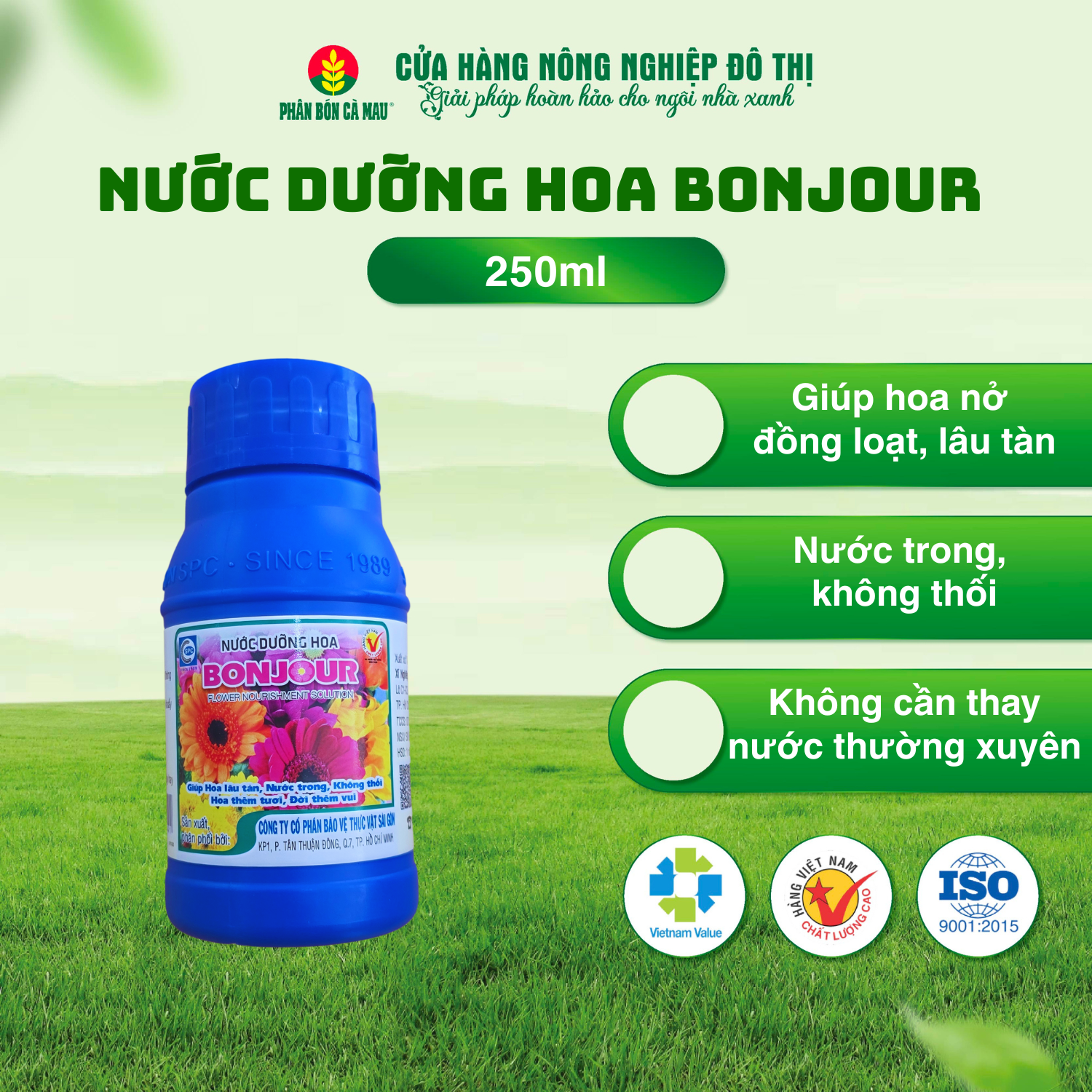 Nước Dưỡng Hoa BONJOUR - Chai 250ml